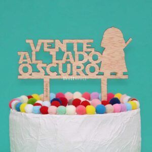 Topper San Valentín modelo Darth Vader